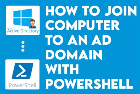 adding a computer to the doamin using smart card|Join Computer to Domain Using PowerShell .